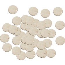 İllusory 50X Dıy Tr Diskler Tr Kolye Dekorasyon Parçaları Açıığı Bitmemiş 4cm (Yurt Dışından)