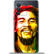 Cupcase Vivo V23 5g Kılıf Esnek Silikon Kamera Koruma 4K Desenli Özel Tasarım - Marley