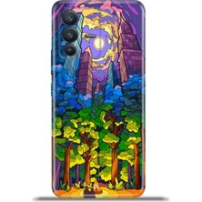 Cupcase Vivo V23 5g Kılıf Esnek Silikon Kamera Koruma 4K Desenli Özel Tasarım - Dream Together