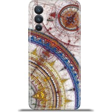 Cupcase Vivo V23 5g Kılıf Esnek Silikon Kamera Koruma 4K Desenli Özel Tasarım - Zamansız
