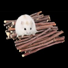 İllusory Hamster Çiğneme Çubukları Molar Kemirgen Hayvanlar Temizleme Aksesuarları Sıçan Oyuncaklar 1000G-8-10CM Küçük (Yurt Dışından)