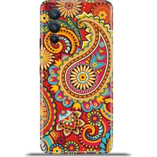 Cupcase Vivo V23 5g Kılıf Esnek Silikon Kamera Koruma 4K Desenli Özel Tasarım - Etro Desen
