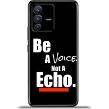 Cupcase Vivo V23 5g Kılıf Esnek Silikon Kamera Koruma 4K Desenli Özel Tasarım - Eko Yapma
