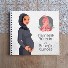 Pixelpare Hamilelik Süreci ve Anne Bebek Günlüğü & Bebek Anı Defteri & Bebek Güncesi & Bebek