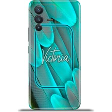 Cupcase Vivo V23 5g Kılıf Silikon Esnek Kamera Koruma Kişiye Özel Isim - Mocinno