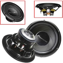 Pioneer TS-A30S4 1400 Watt 30 cm Oto Subwoofer Bas Tek Bobin