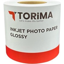 Torima İnkjet Fotoğraf Kağıdı 15.2x65 Metre Parlak DX100 Yazıcıya Uyumlu