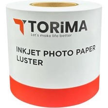 Torima İnkjet Fotoğraf Kağıdı 15.2x65 Metre Mat DX100 Yazıcıya Uyumlu