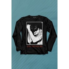Kendim Seçtim Joy Division Ian Curtis 90S Rock Punk Uk Uzun Kollu Tişört Baskılı T-Shirt