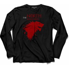 Kendim Seçtim Game Of Thrones The North Remembers Uzun Kollu Tişört