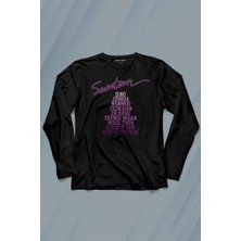 Kendim Seçtim Seventeen K-Pop Musicgroup Shining Diamond Uzun Kollu Tişört Baskılı T-Shirt