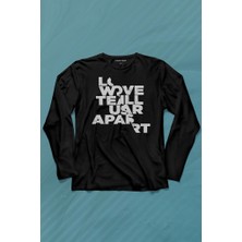 Kendim Seçtim Joy Division Love Will Tear Us Ian Curtıs Uzun Kollu Tişört Baskılı T-Shirt