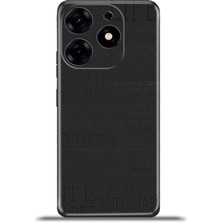 Cupcase Tecno Spark 10 Pro Kılıf Esnek Silikon Kamera Koruma 4K Desenli Özel Tasarım - Travel Life