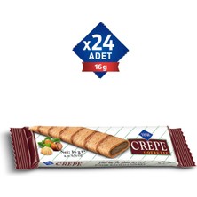 Çizmeci Time  Crepe Fındık Kremalı Gofret 16 gr 24 Adet (1 Kutu)