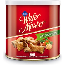 Çizmeci Time  Wafer Master Mınıs Kakaolu Fındık Kremalı Rulo Gofret 120 gr (Teneke Kutu)