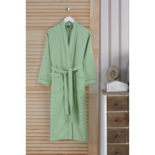 Varol Dama Serisi Kimono Yaka Pike Bornoz Sabahlık