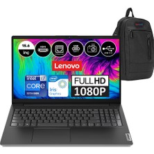 Lenovo V15 Gen4 Intel Core I7 1355U 24 GB 1 Tb SSD Intel Iris Xᵉ Freedos 15.6" Fhd Taşınabilir Bilgisayar 83A1003NTXW05 + Weblegelsin Çanta