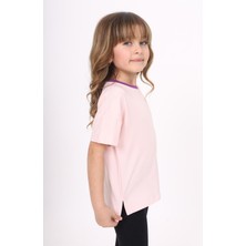 Toontoy Kids Toontoy Kız Çocuk Baskılı Tişört