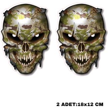 Fatih Sticker Kuru Kafa Motorsiklet Araç Leptop Sticker Çıkartma