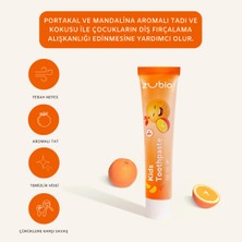 Zubio Florürsüz Çocuk Diş Macunu Portakal ve Mandalina, 50 gr