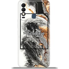 Cupcase Tecno Spark 8t Kılıf Silikon Esnek Kamera Koruma Kişiye Özel Isim - India