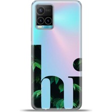 Cupcase Vivo Y33S Kılıf Esnek Silikon Kamera Koruma 4K Desenli Özel Tasarım - Hi