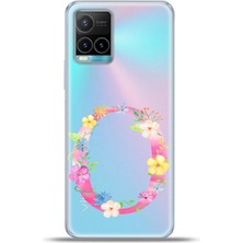 Cupcase Vivo Y21S Kılıf Esnek Silikon Kamera Koruma Kişiye Özel Harfler Kai - O Harfi