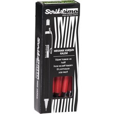 Scrıkss Versatil Sımo 0.5mm Kırmızı 12 Li Stand 1 Adet