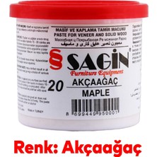 Badem10 Çok Amaçlı Ahşap Parke Masa Sehpa Çizik Çok Amaçlı Tamir Dolgu Macunu Akçaağaç 200 Gr