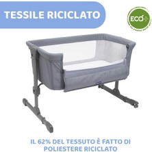 Chicco NEXT2ME Essential Crib - Stone Relux