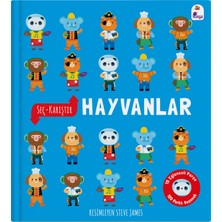 Seç – Karıştır : Hayvanlar (15 Eğlenceli Parça, 120 Farklı Seçenek)