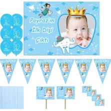 Diş Buğdayı Erkek Bebek Süsleme ve Magnet Seti