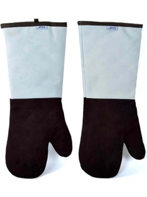 Erginoks Profesyonel Tip Fırın Eldiveni-Deri(Çift Olarak)