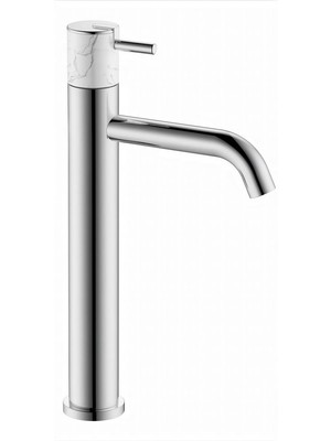Fontana FA-4021M Krom & Mermer Yüksek Lavabo Bataryası