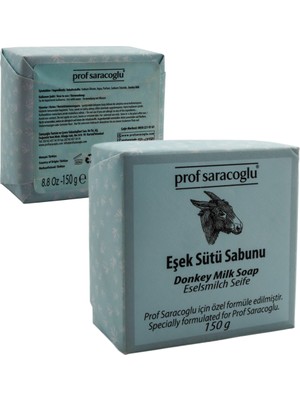 Prof Saraçoğlu Eşek Sütü Sabunu 150 gr Tüm Cilt Tipleri için Doğal Özellikler ve Fresh Koku