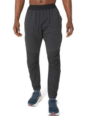 Asics Winter Run Pant Erkek Siyah Eşofman Altı 2011C870-001