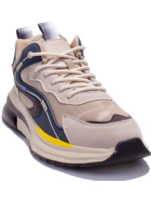 Gamelu 23KM Went Bej Günlük Ortopedik Erkek Spor Ayakkabı