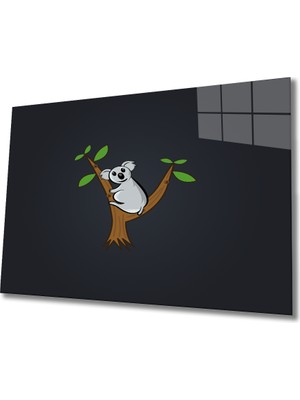 Bay Çağrı Koala Cam Tablo