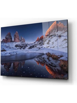 Bay Çağrı Doğa Manzara Cam Tablo 4mm Dayanıklı Temperli Cam