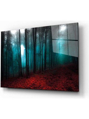 Bay Çağrı Doğa Manzara Cam Tablo 4mm Dayanıklı Temperli Cam