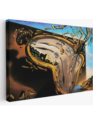 Salvador Dali'nin Eriyen Saat Belleğin Azmi TABLOSU-6599