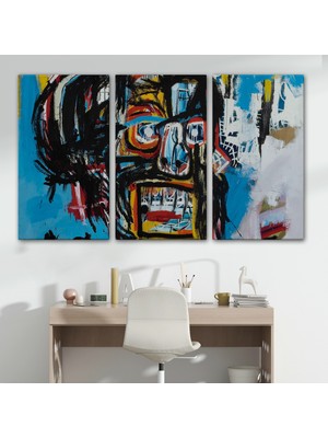 Dekoratifhane Jean Michel Basquiat'in Untitled Kafatası Kanvas TABLO-5031