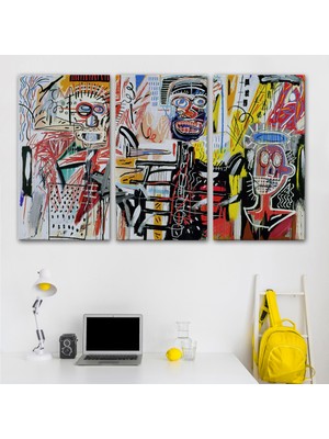 Dekoratifhane Jean Michel Basquiat'in Untitled Kanvas TABLO-5056