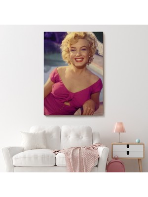 Dekoratifhane Marilyn Monroe  Dekoratif Duvar TABLOSU-6150