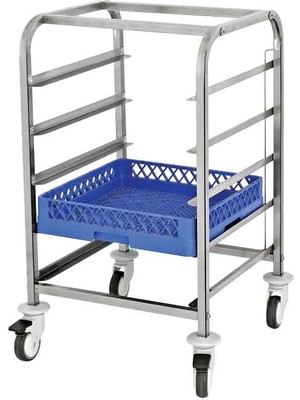 Empero Emp.baka.2.5 Basket Taşıma Arabası Alçak 56X53X90 cm 5 Basket Kapasiteli
