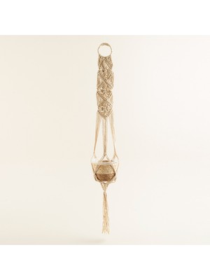 Chakra Berta Saksı Askılığı Natural