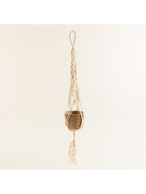 Chakra Perena Saksı Askılığı Natural