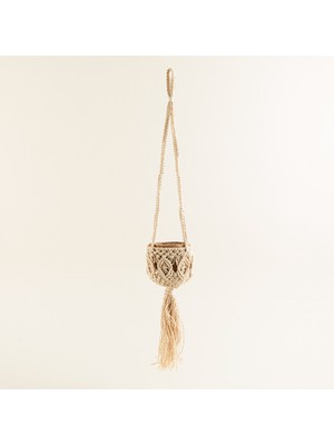 Chakra Hipa Saksı Askılığı Natural