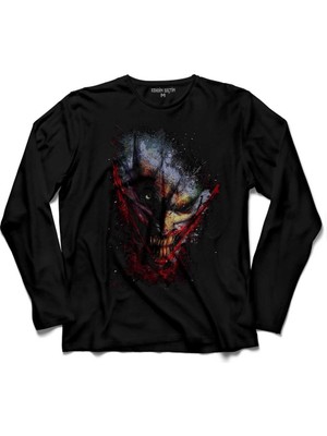 Kendim Seçtim Batman Kara Şovalye New Joker Dark Knıght Uzun Kollu Tişört