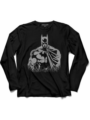 Kendim Seçtim Batman Inc Dark Knıght Kara Şovalye Betmen Uzun Kollu Tişört